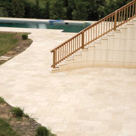 Dalle Travertin Extérieur en pierre Eco