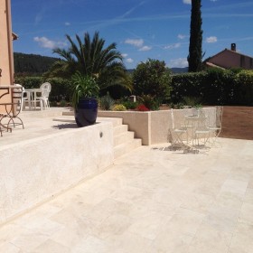 Carrelage Travertin Light 40×60 en pierre 1er choix